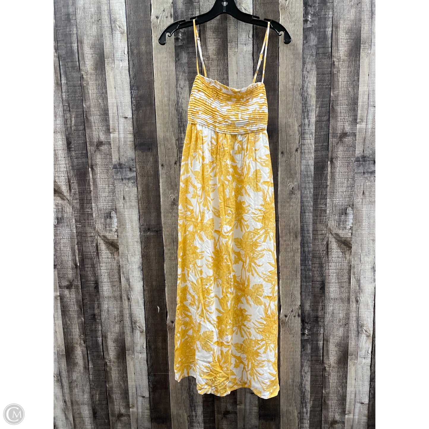 Dress Casual Maxi By By The River In Yellow, Size: S