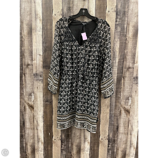 Dress Casual Midi By Madewell In Black, Size: 6