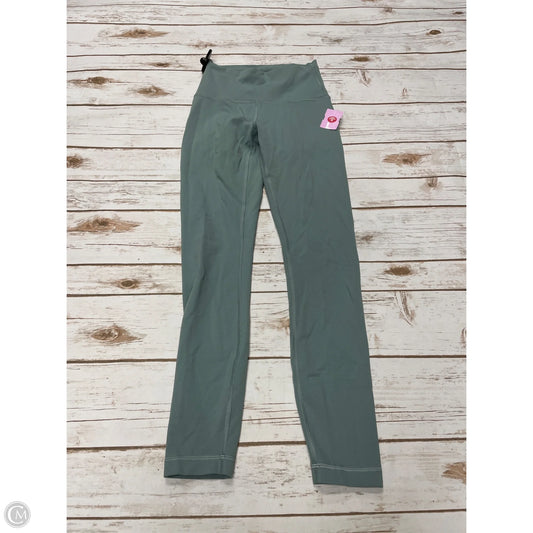 Athletic Leggings By Lululemon In Green, Size: 4