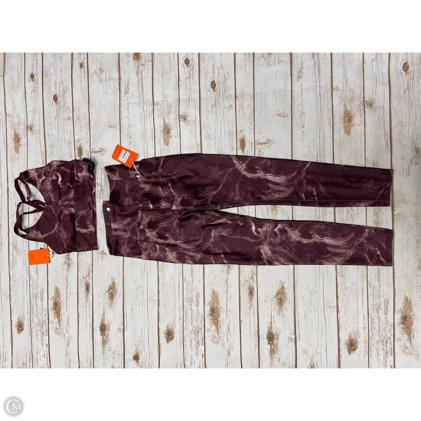 Athletic Pants 2pc By Freely In Red, Size: S