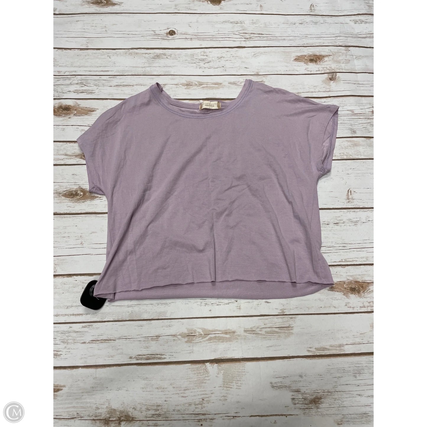 Top Short Sleeve By Altard State In Pink, Size: S