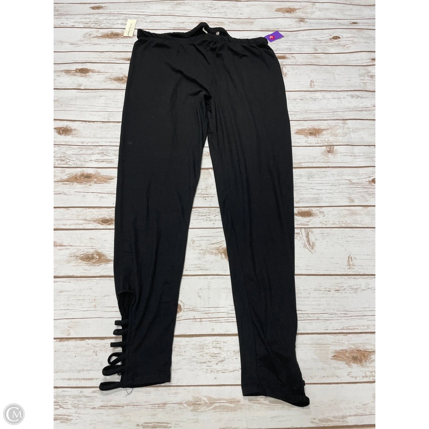 Pants Leggings By Bobbie Brooks In Black, Size: 2x