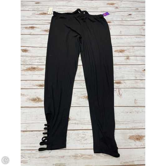 Pants Leggings By Bobbie Brooks In Black, Size: 2x