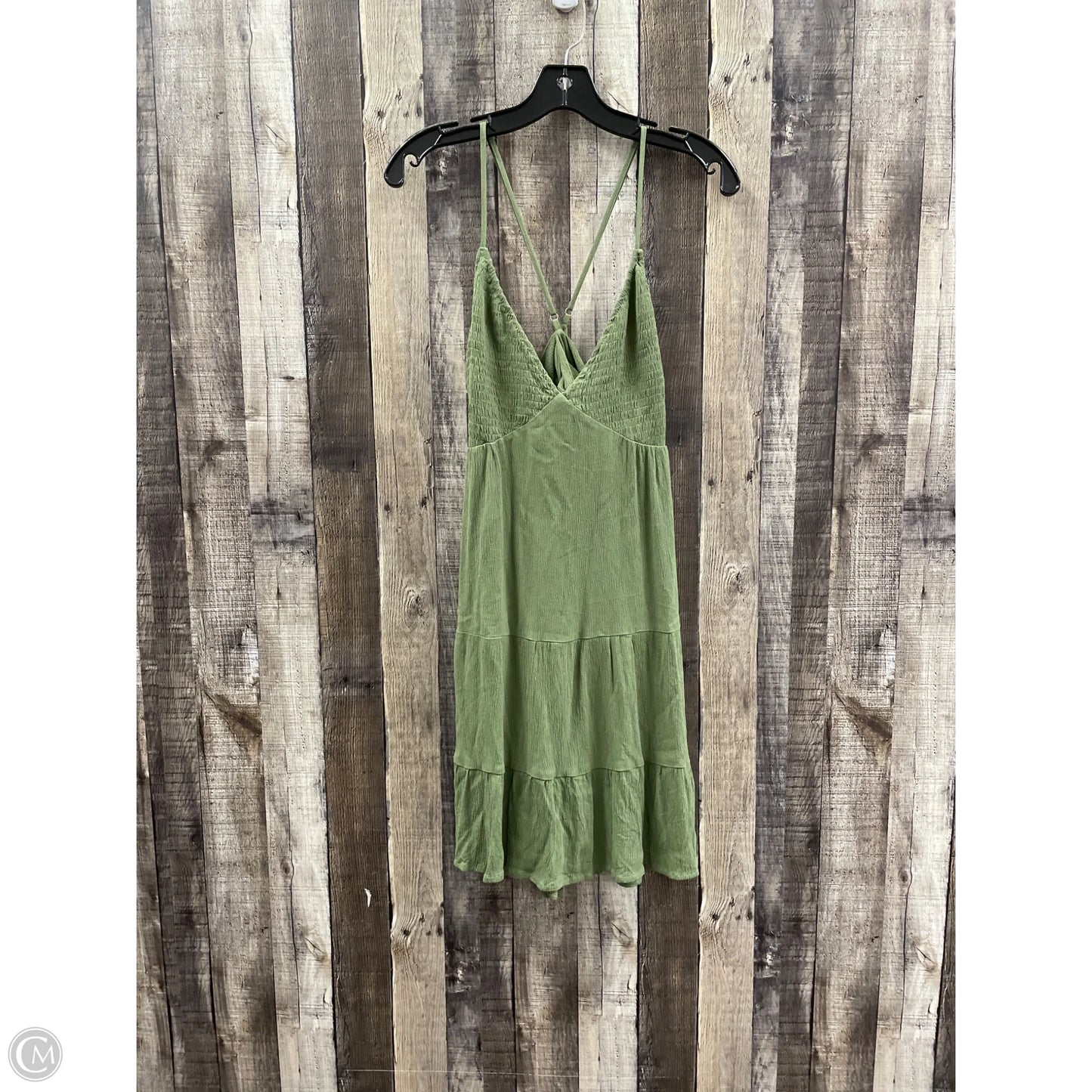 Dress Casual Midi By Rue 21 In Green, Size: 2x
