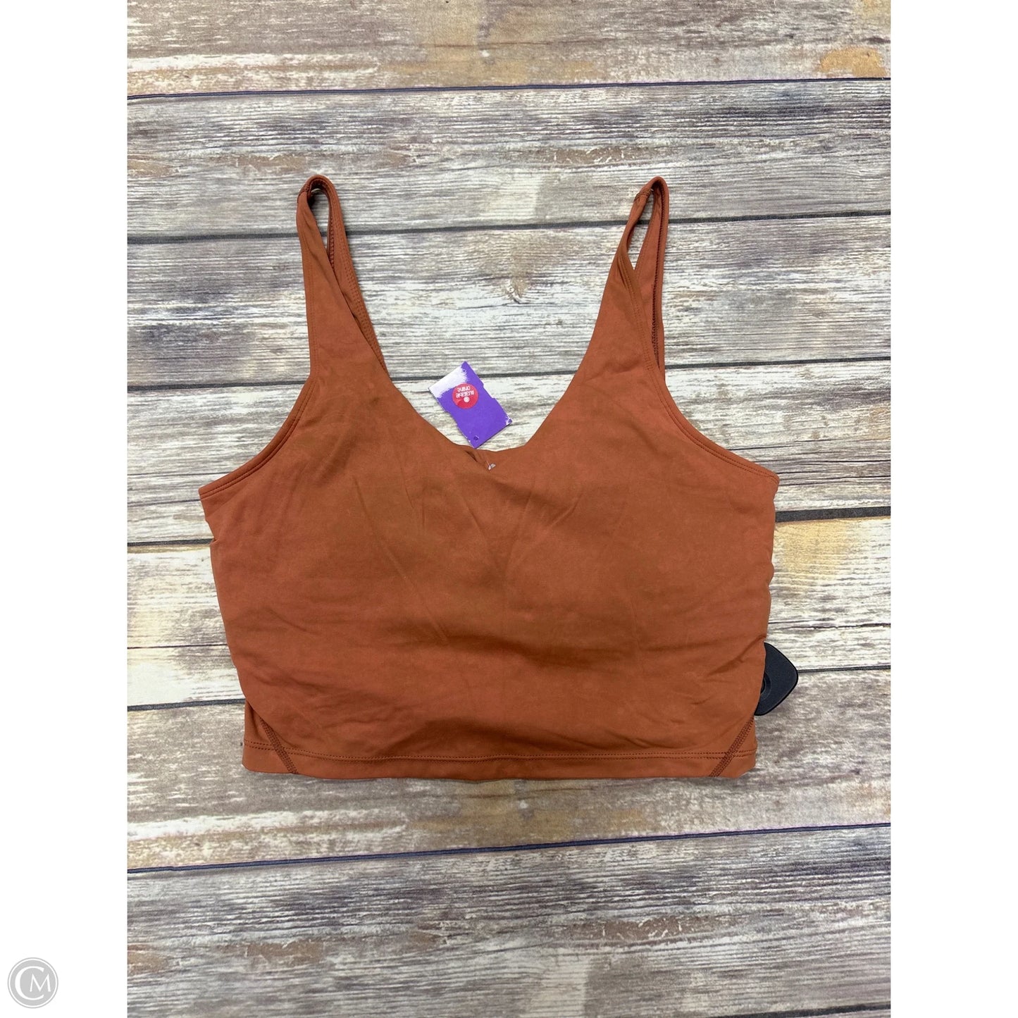 Athletic Tank Top By Cme In Orange, Size: L