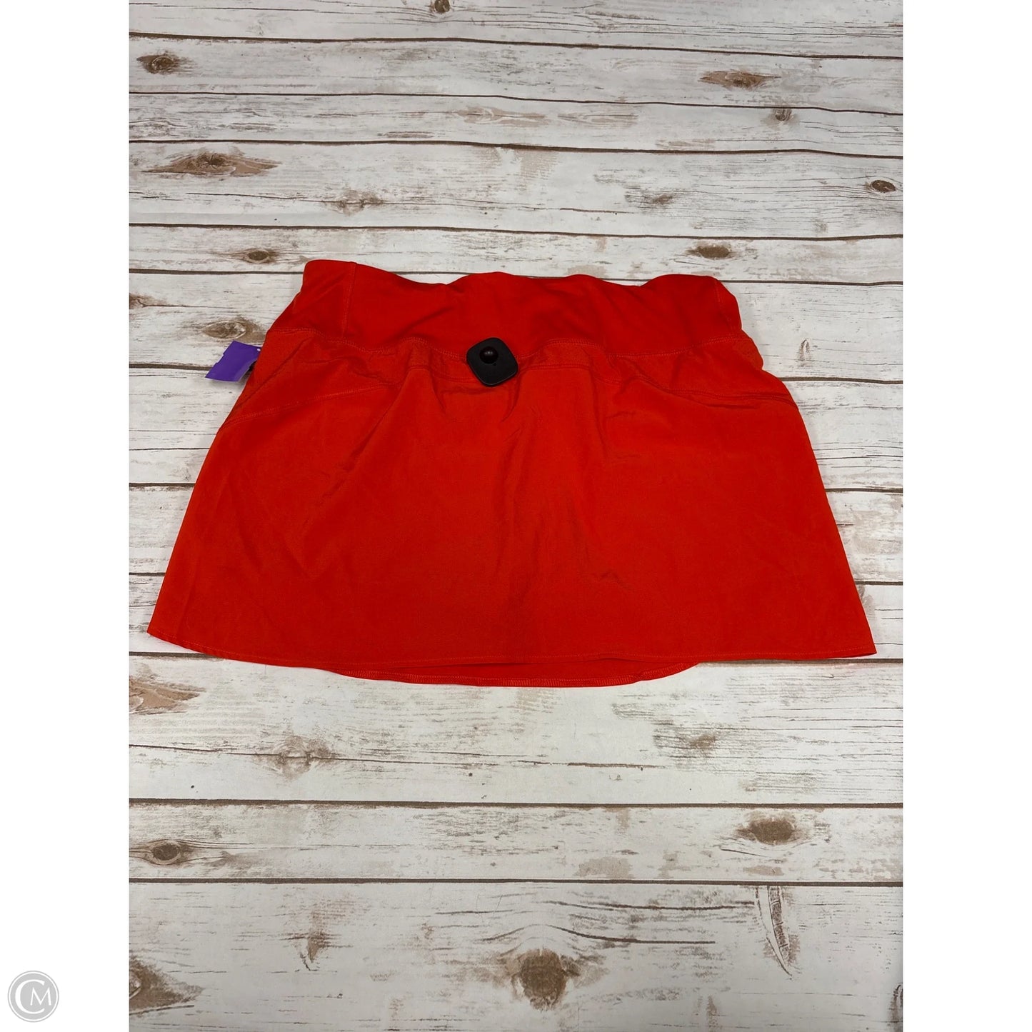 Athletic Shorts By Avia In Orange, Size: L