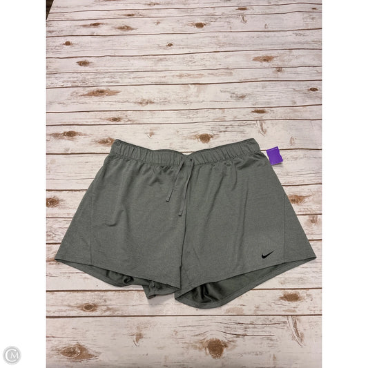 Athletic Shorts By Nike In Grey, Size: Xl