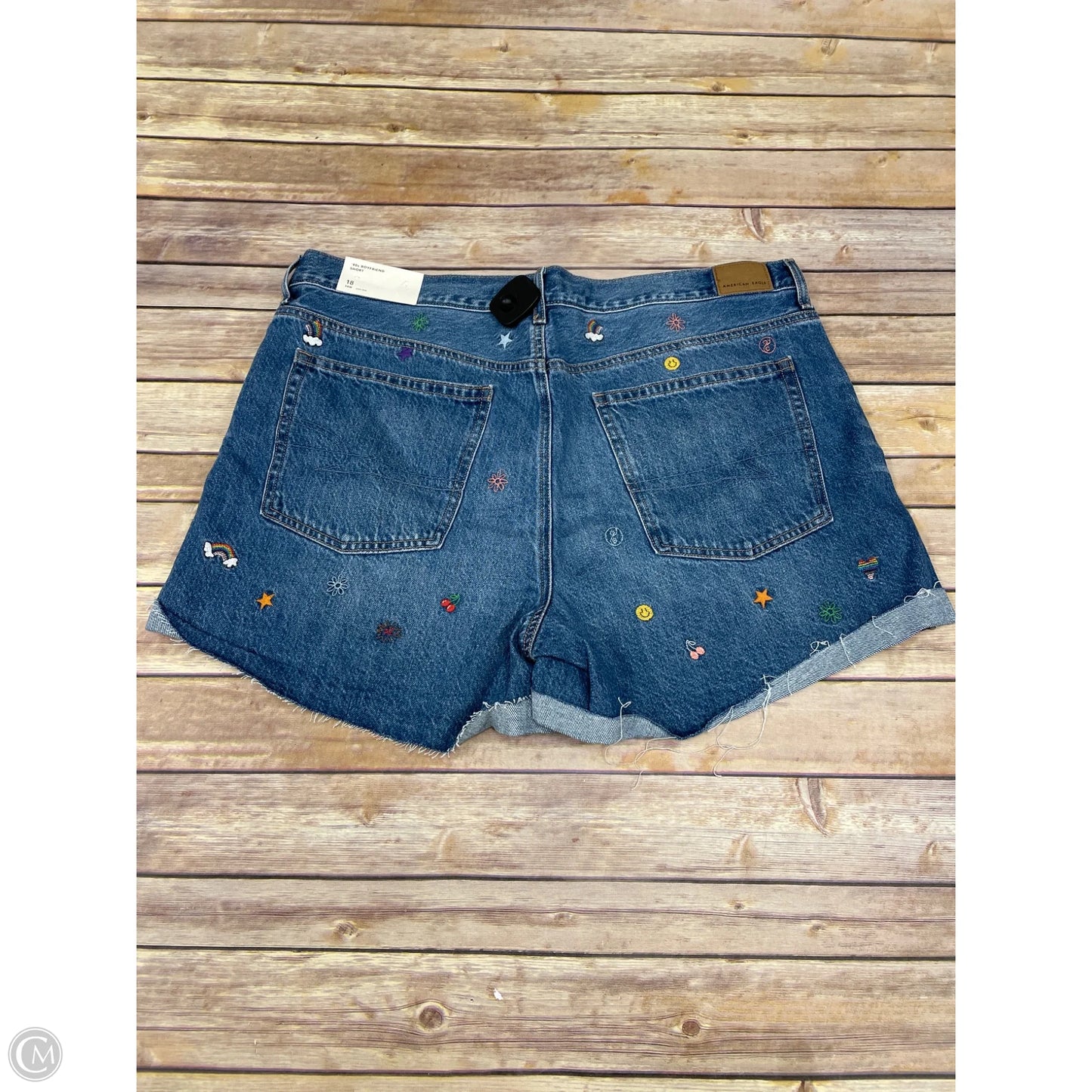 Shorts By American Eagle In Blue, Size: 18