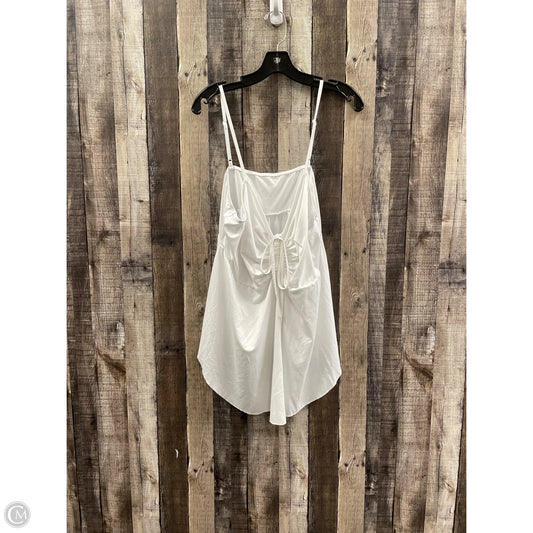 Top Sleeveless By Shein In White, Size: 3x