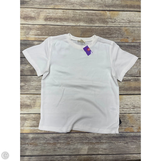 Top Short Sleeve By Open Edit In White, Size: Xs