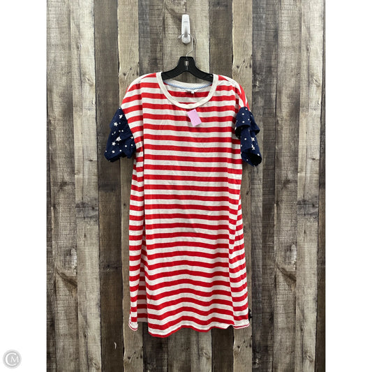 Dress Casual Maxi By New York And Co In Red, Size: Xl