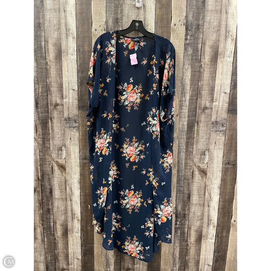 Kimono By Torrid In Blue, Size: 1x