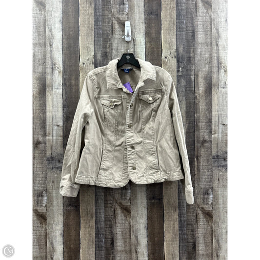 Jacket Other By Charter Club In Brown, Size: Xl
