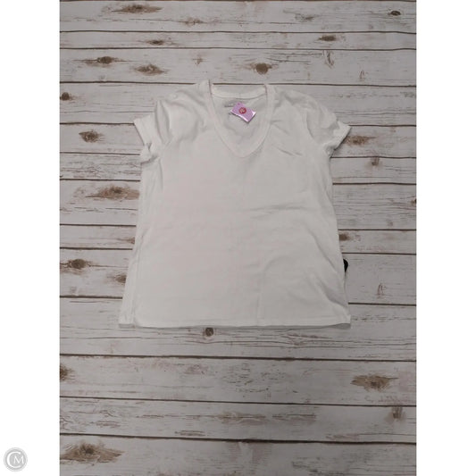 Top Short Sleeve Basic By Universal Thread In White, Size: M