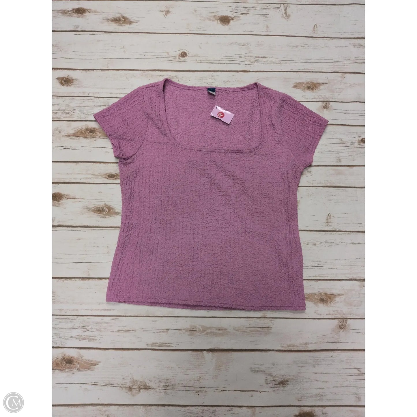 Top Short Sleeve By Old Navy In Pink, Size: L