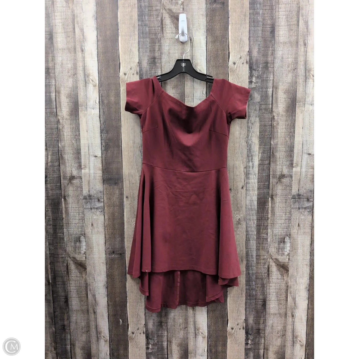 Dress Casual Midi By Cme In Red, Size: M