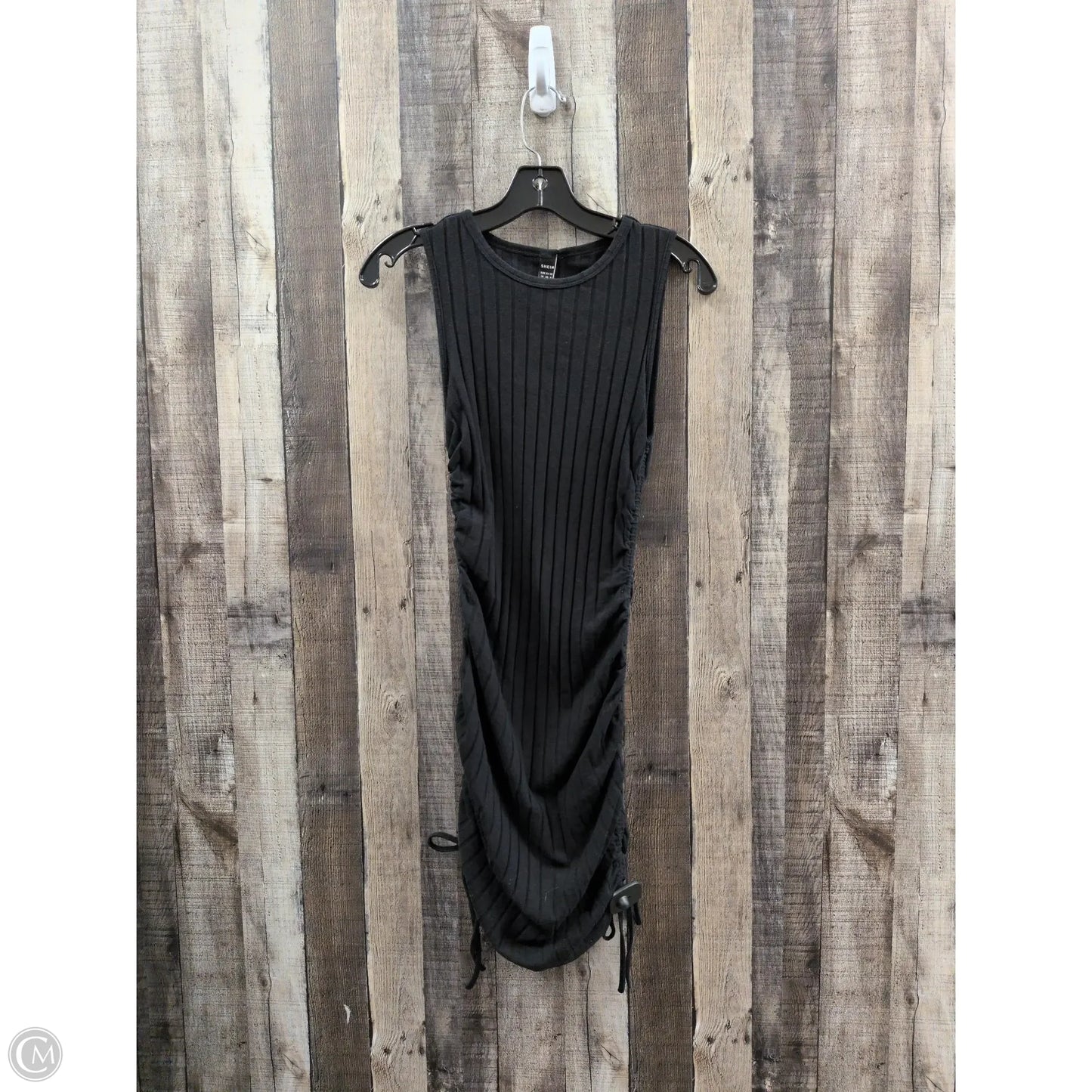Dress Casual Midi By Shein In Black, Size: M