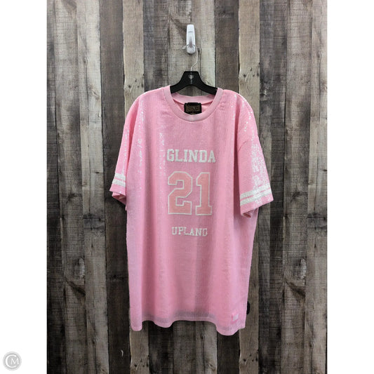Dress Casual Short By Forever 21 In Pink, Size: 2x