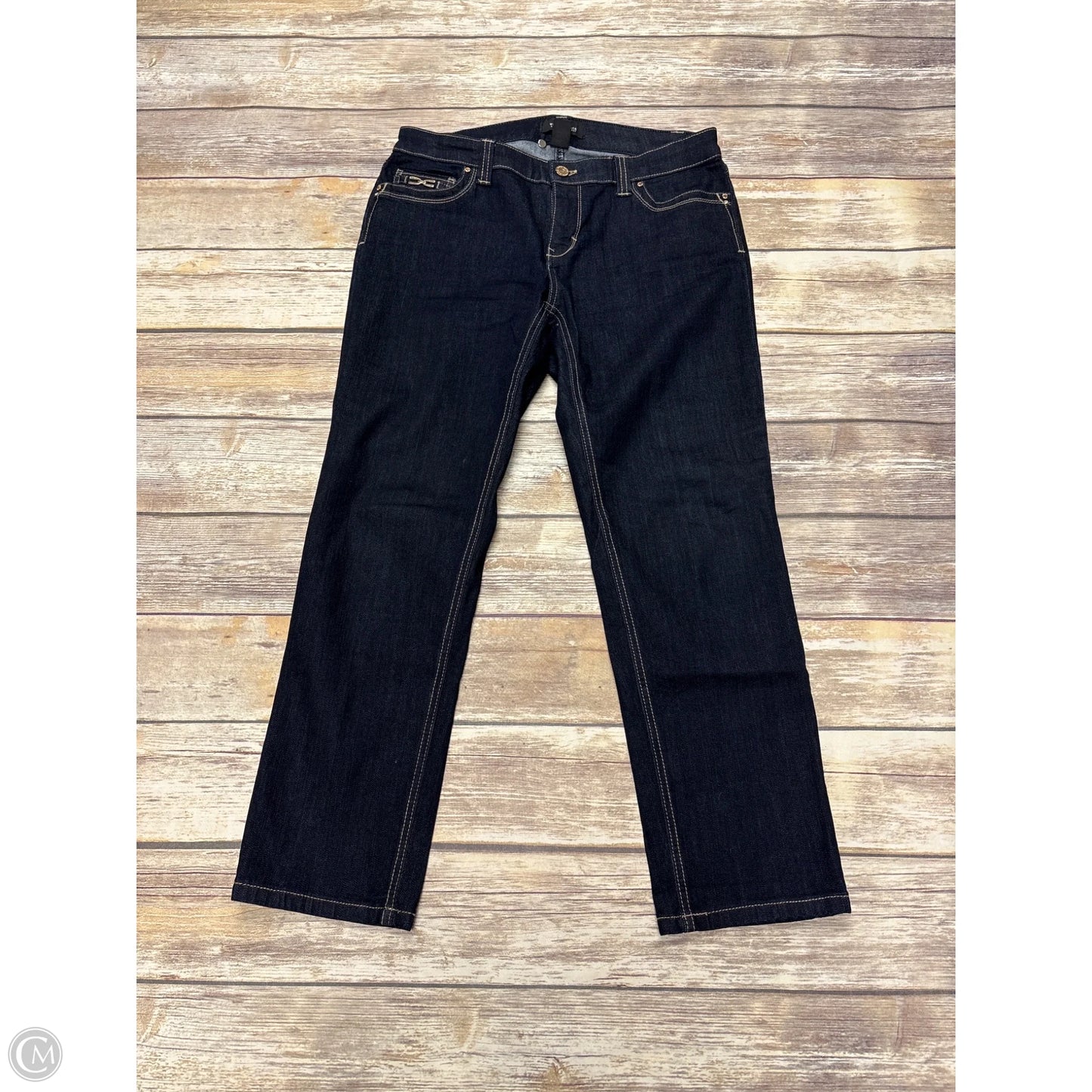 Jeans Cropped By White House Black Market In Blue, Size: 6