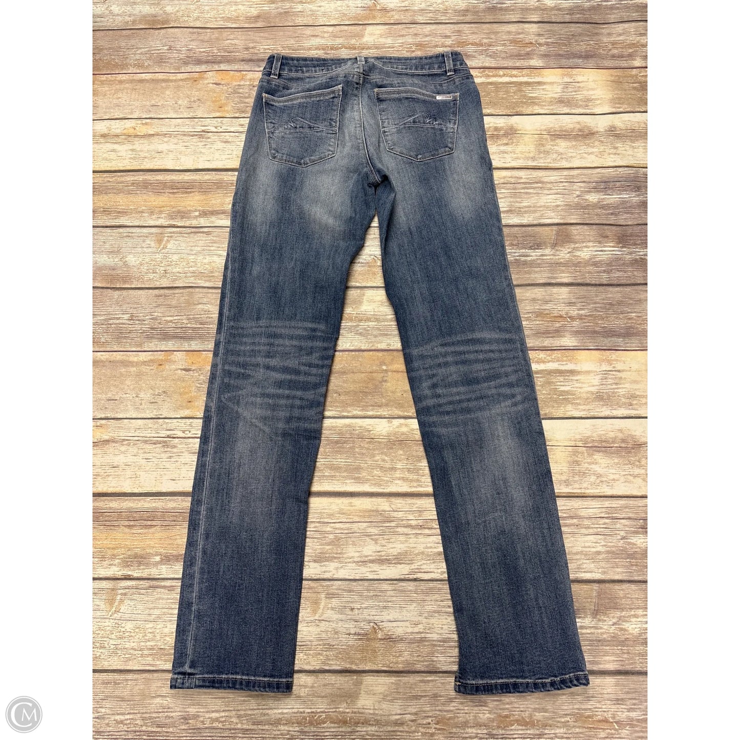 Jeans Straight By White House Black Market In Blue, Size: 6