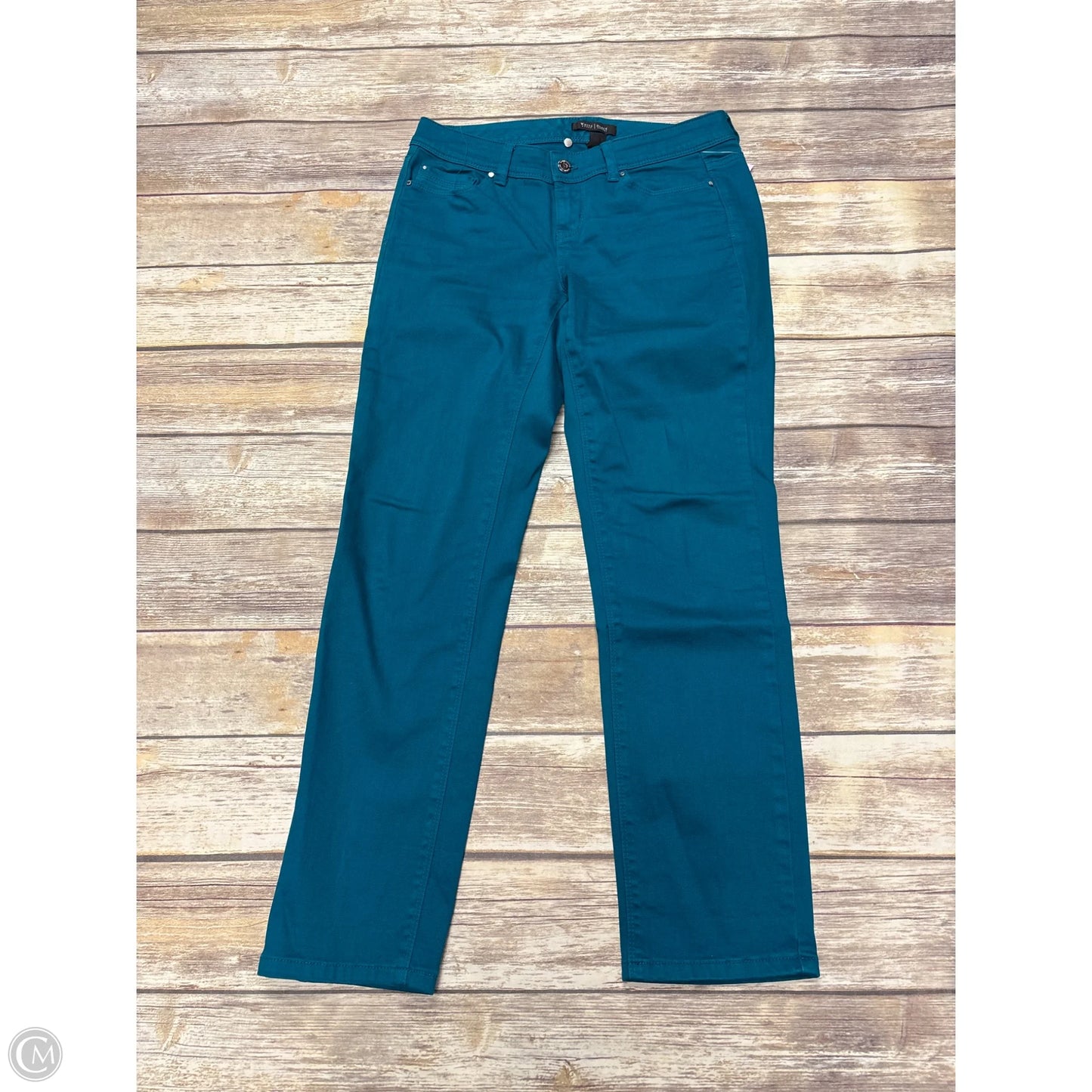 Jeans Straight By White House Black Market In Blue, Size: 6