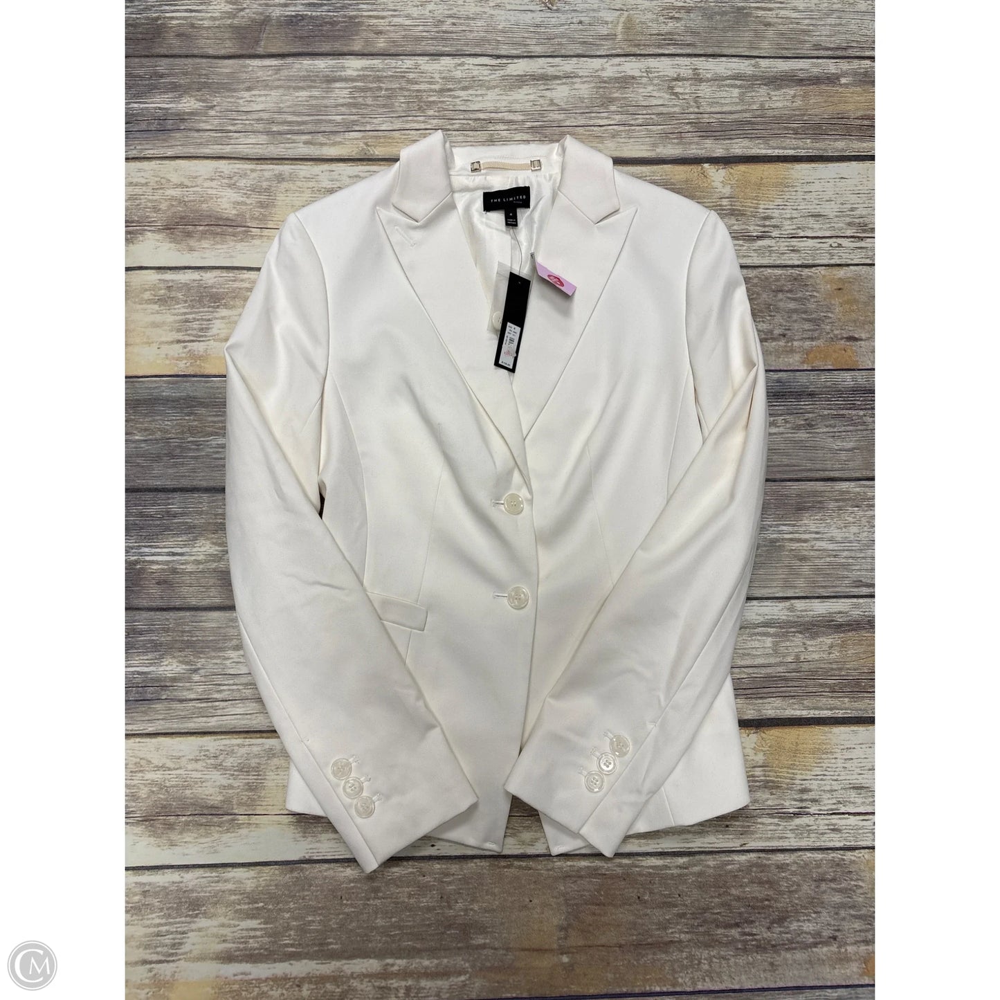 Blazer By Limited In White, Size: 4