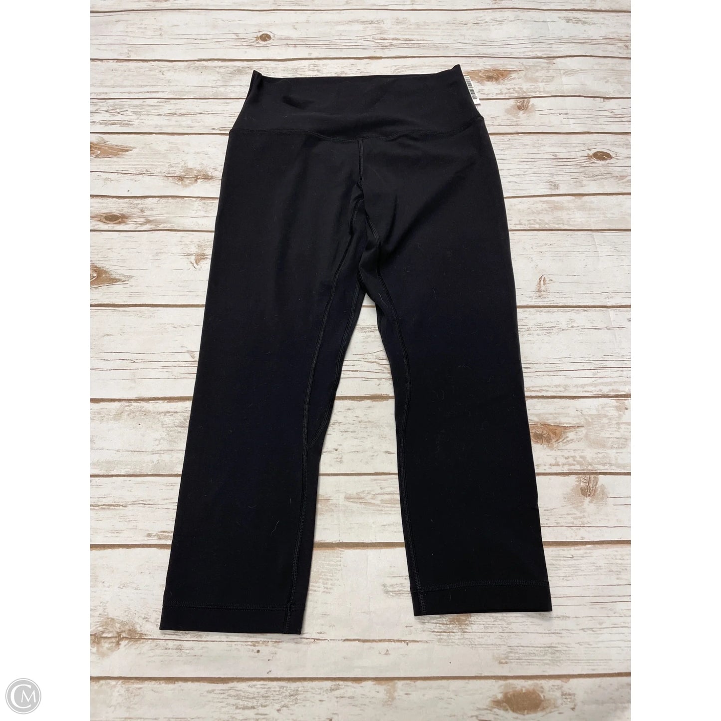Athletic Leggings Capris By Lululemon In Black, Size: M
