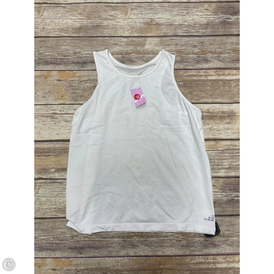 Athletic Tank Top By Bcg In White, Size: M
