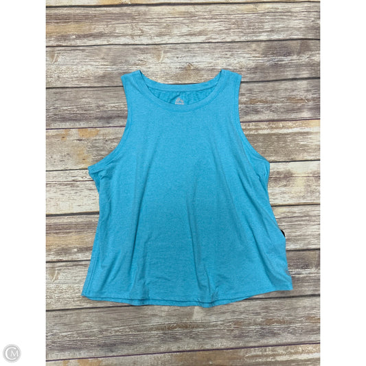 Athletic Tank Top By Rbx In Blue, Size: Large