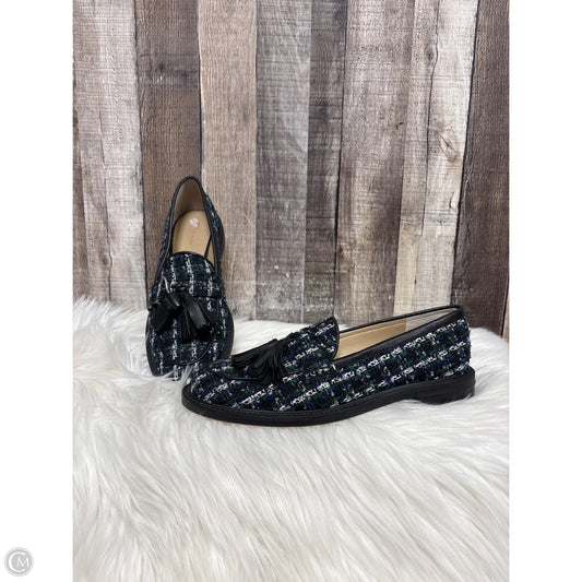 Shoes Flats By Ann Taylor In Plaid Pattern, Size: 8