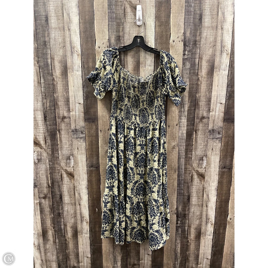 Dress Casual Maxi By Shein In Blue, Size: Xl