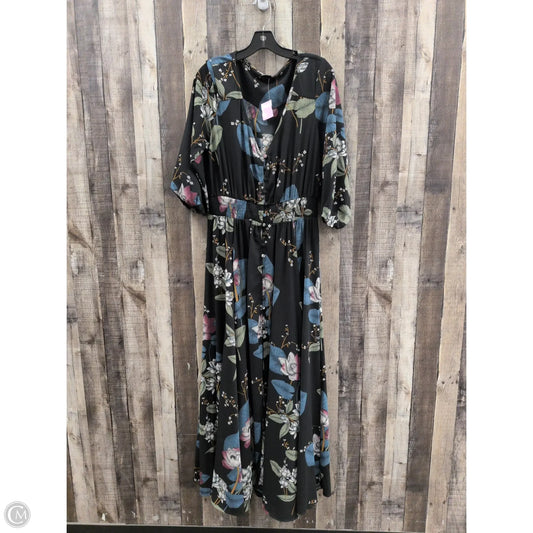 Dress Casual Maxi By City Chic In Floral Print, Size: 14