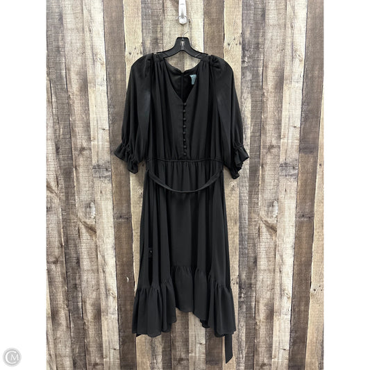 Dress Casual Maxi By Gabby Skye In Black, Size: 16