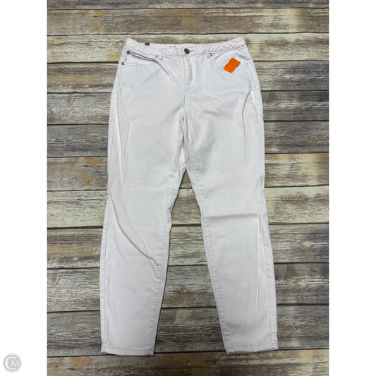 Jeans Skinny By Lc Lauren Conrad In White, Size: 16