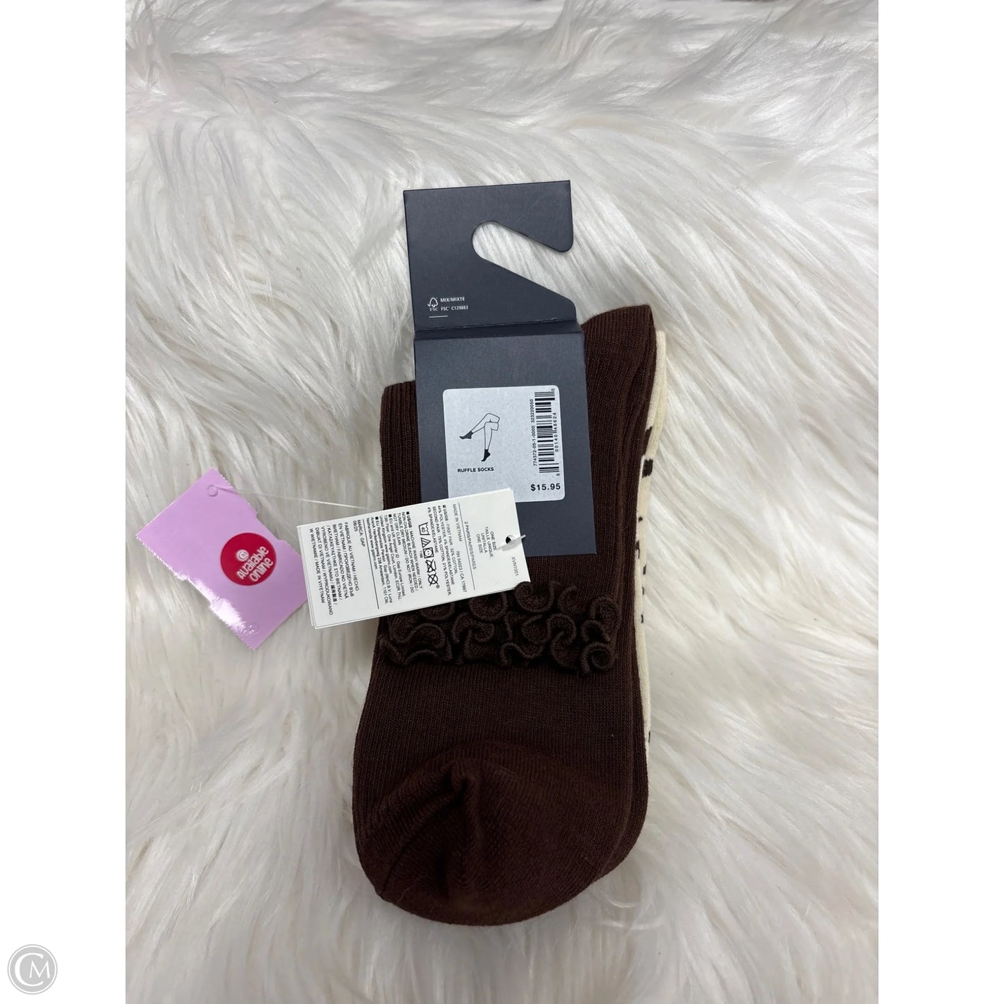 Socks By Gap In Animal Print, Size: 0
