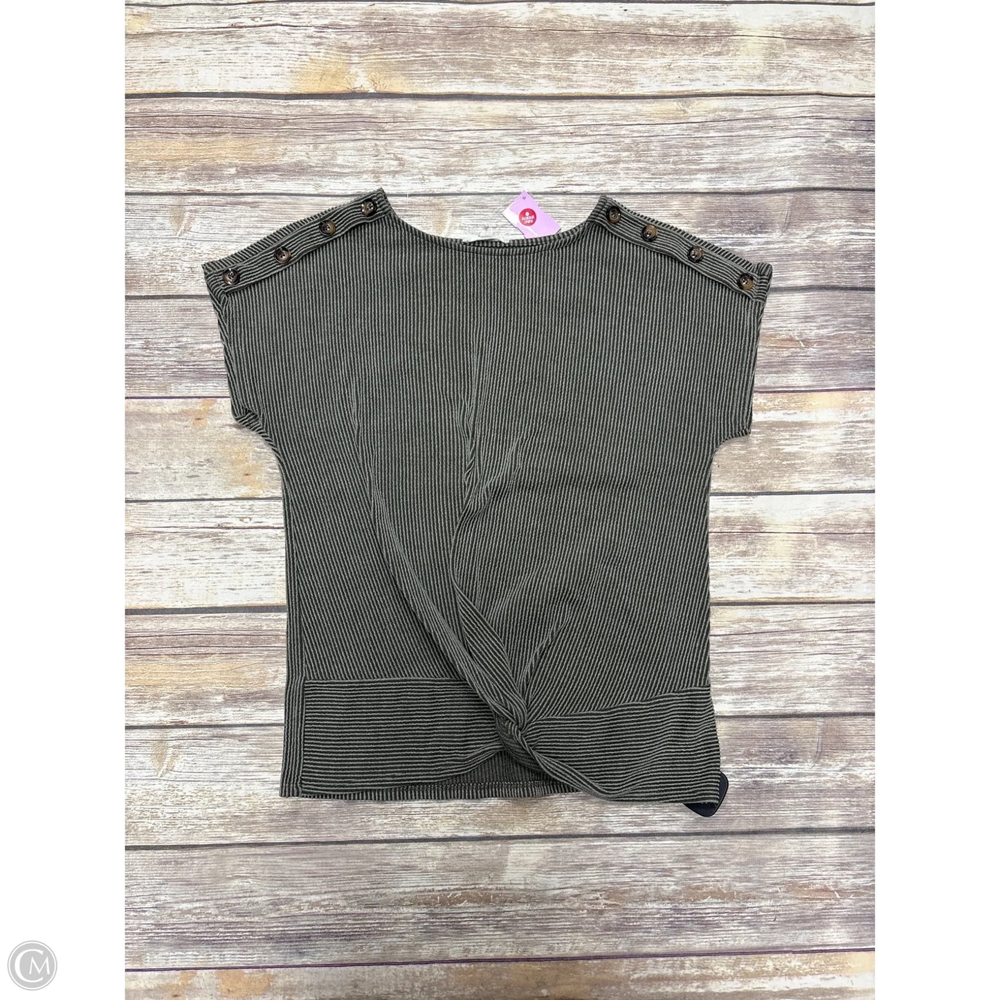 Top Sleeveless By Cme In Green, Size: M