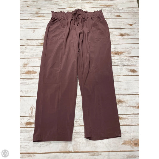 Athletic Pants By Zella In Purple, Size: L