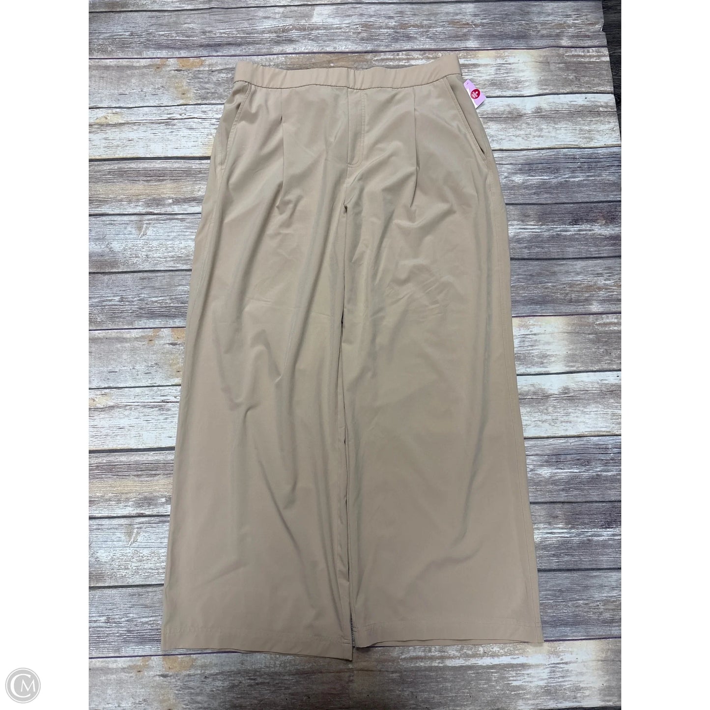 Pants Wide Leg By Lou And Grey In Yellow, Size: Xl