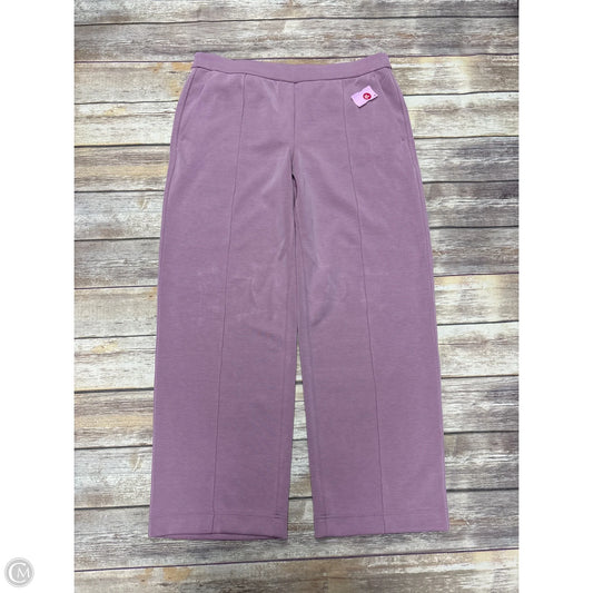 Athletic Pants By Lululemon In Pink, Size: Xl