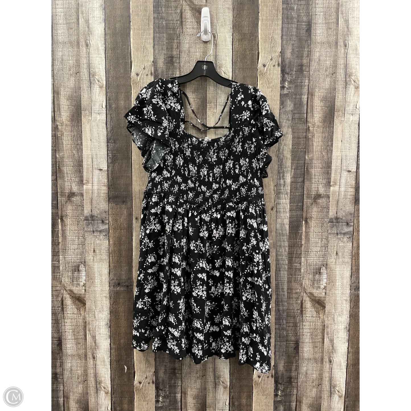 Dress Casual Midi By Maurices In Black, Size: Xxl