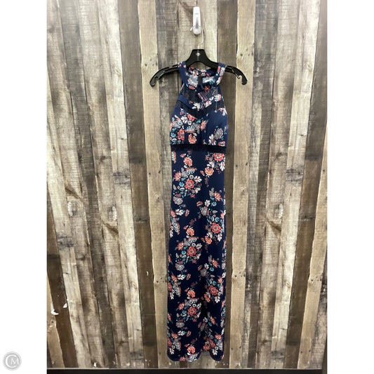 Dress Casual Maxi By Cme In Blue, Size: S