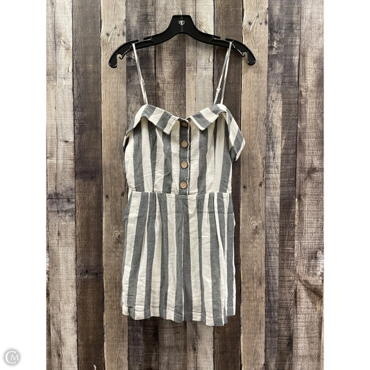 Romper By Altard State In Striped Pattern, Size: M