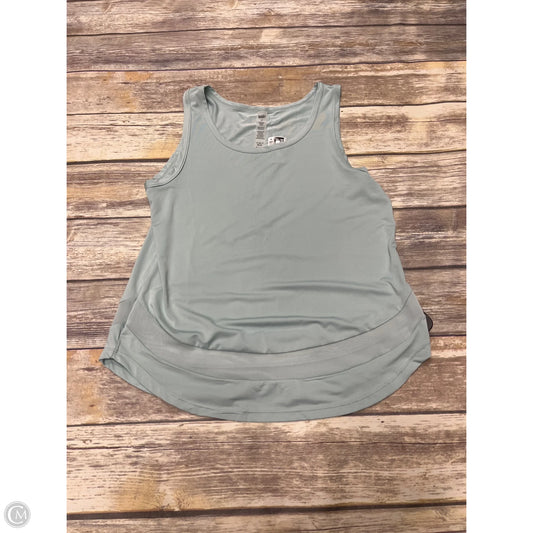 Athletic Tank Top By Nicole By Nicole Miller In Green, Size: M