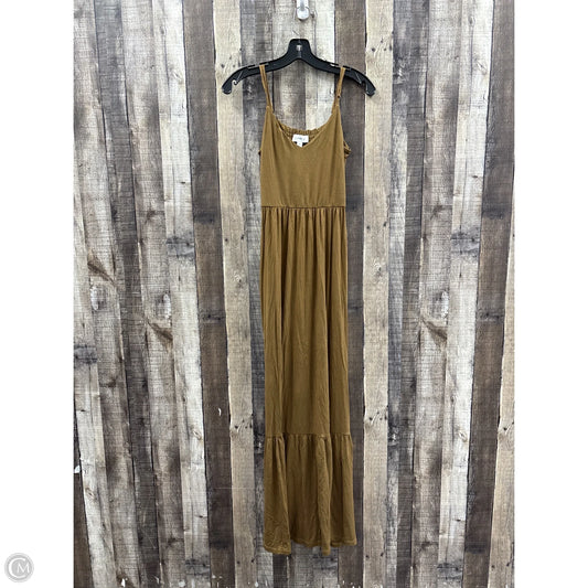 Dress Casual Maxi By Evereve In Green, Size: S