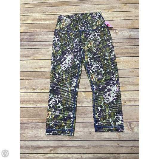 Athletic Capris By Lululemon In Multi-colored, Size: 6
