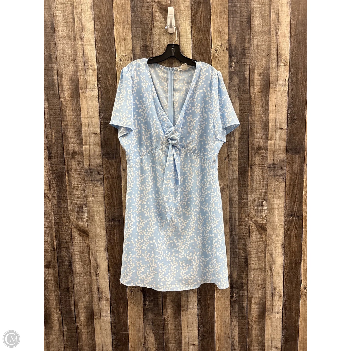 Dress Casual Short By Glamorous In Blue, Size: Xl