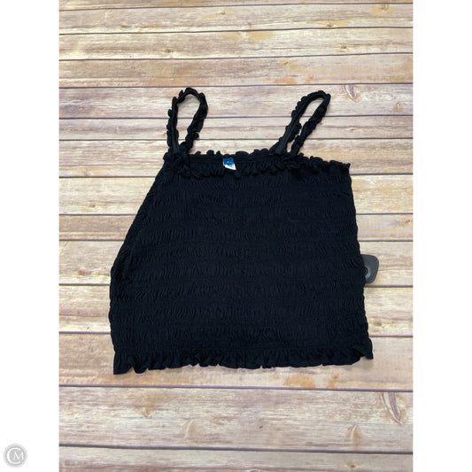 Top Sleeveless By Old Navy In Black, Size: Xl