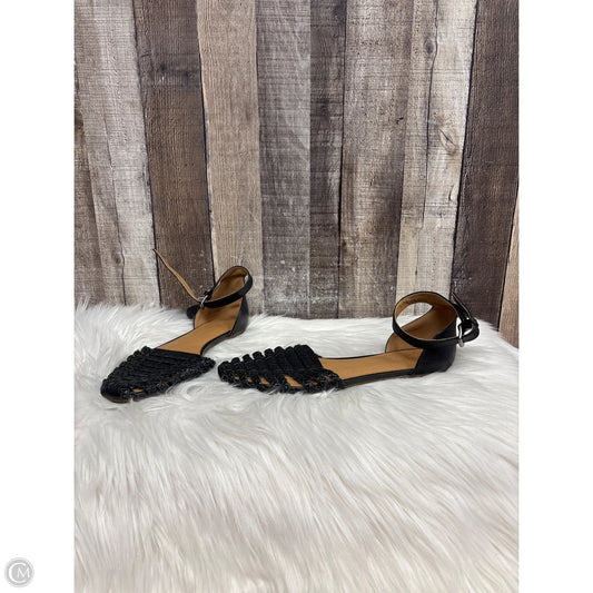 Sandals Flats By Crown Vintage In Black, Size: 8