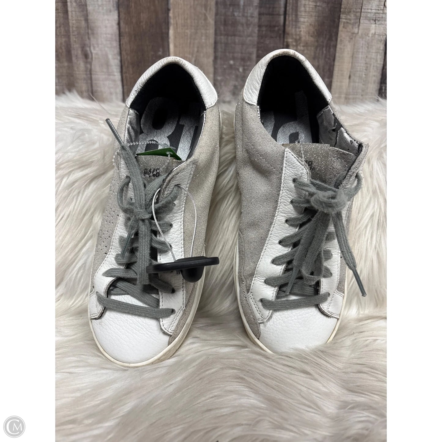 Shoes Athletic By P448 In Grey, Size: 6