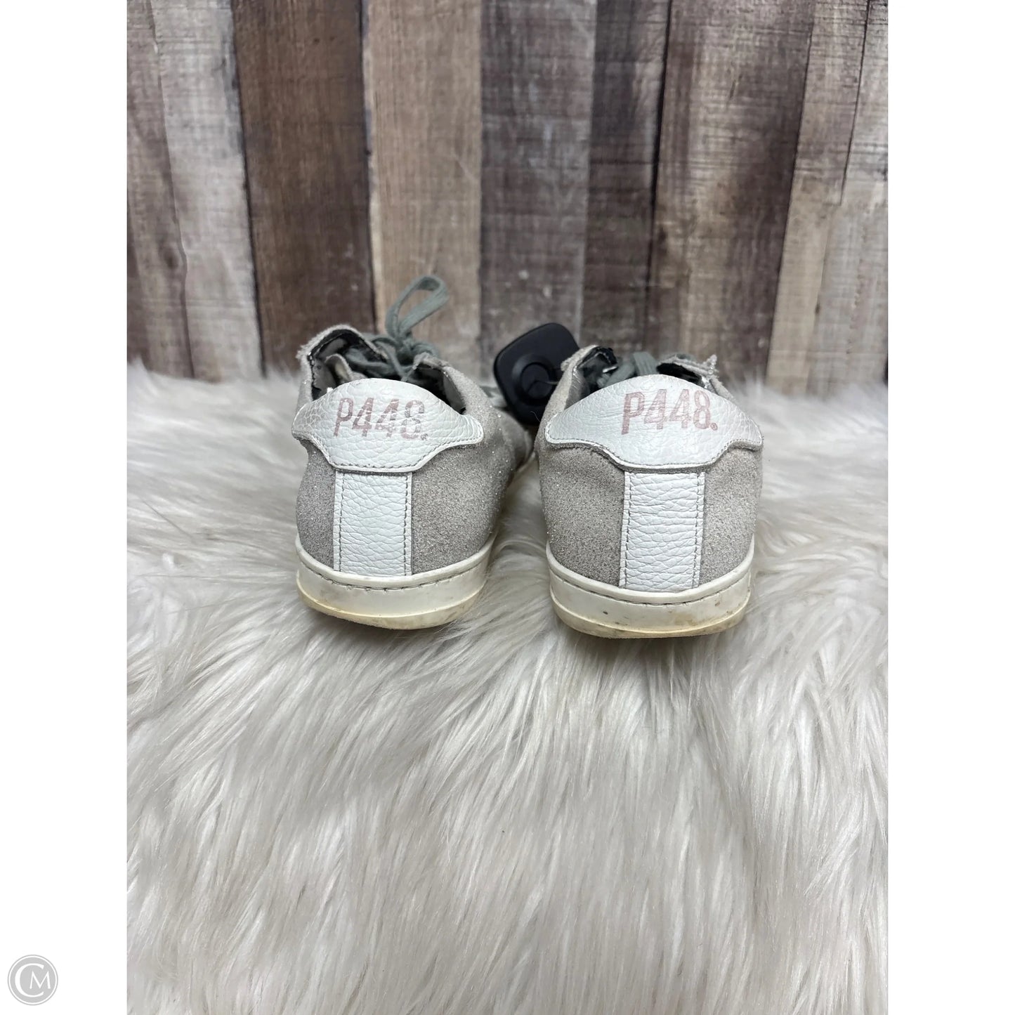 Shoes Athletic By P448 In Grey, Size: 6